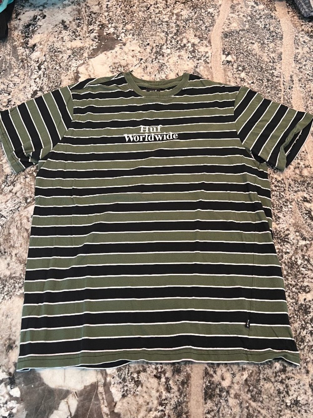 HUF Striped T-Shirt – Size XL